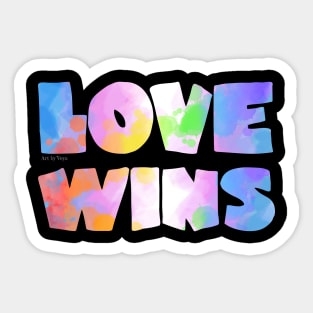 Love Wins Sticker